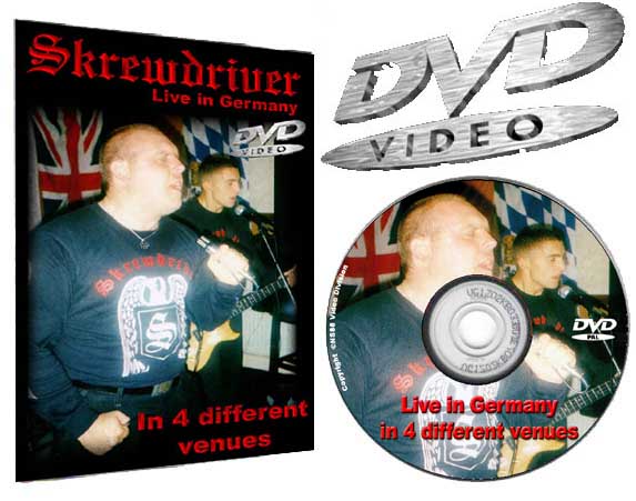 Skrewdriver Live in Germany in 4 different venues